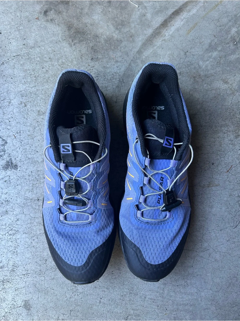 Salomon Blue Trail Running Shoes